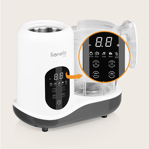 lionelo BabyMenu — 5-in-1-Multifunktions-Küchenmaschine